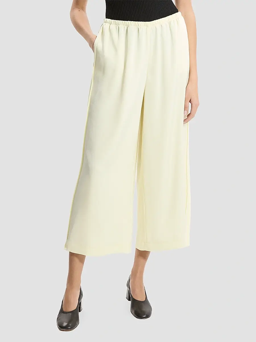 Theory Women's Satin Crop Pants | Thumbnail 4 Theory Women's Satin Crop Pants | Thumbnail 4