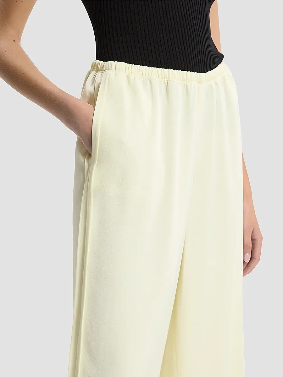 Theory Women's Satin Crop Pants | Thumbnail 5 Theory Women's Satin Crop Pants | Thumbnail 5