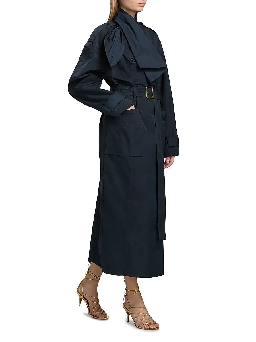 Ulla Johnson Women's Marcelle Trench Coat | Thumbnail 4 Ulla Johnson Women's Marcelle Trench Coat | Thumbnail 4