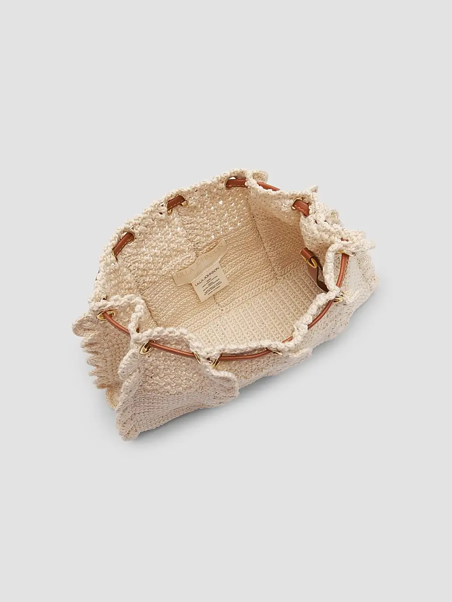 Ulla Johnson Women's Adria Small Crochet Crossbody Bag | Thumbnail 3