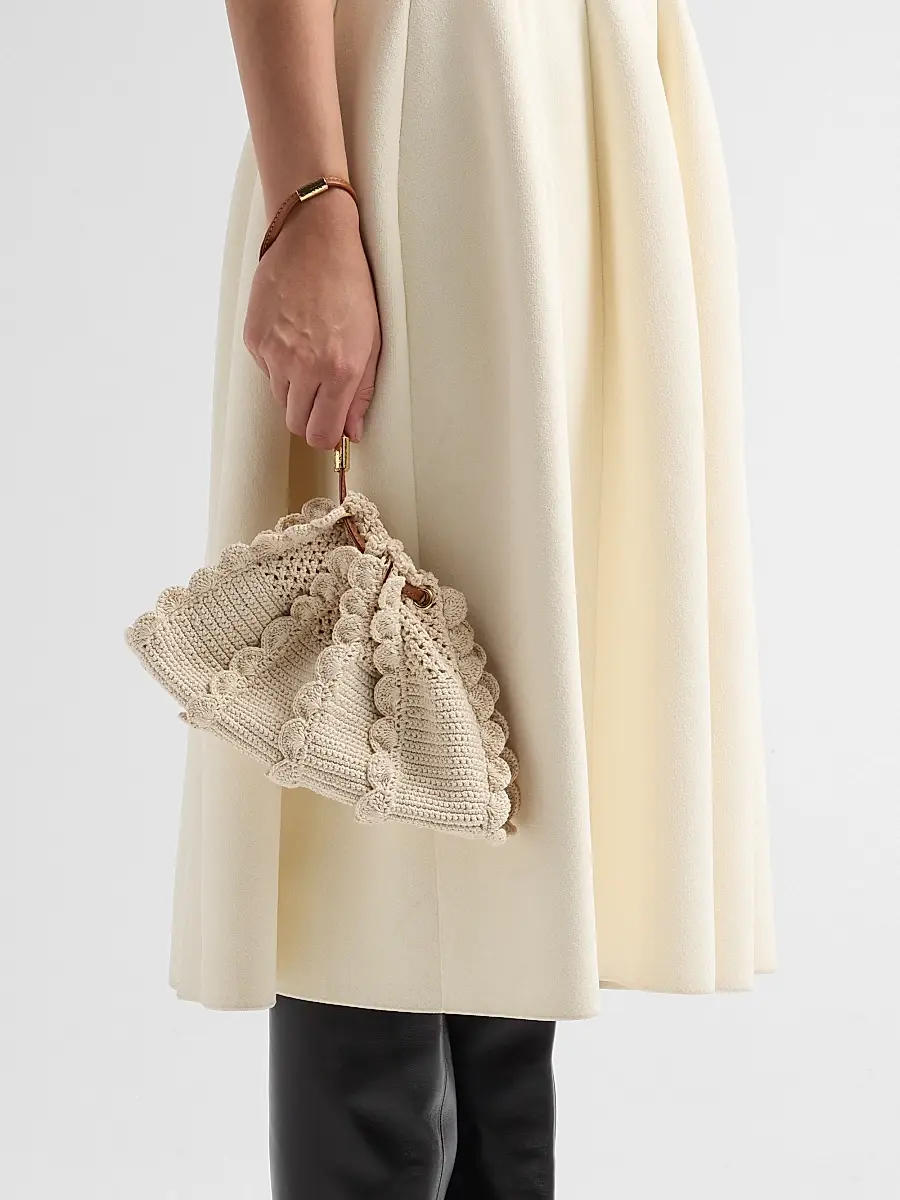 Ulla Johnson Women's Adria Small Crochet Crossbody Bag | Thumbnail 4