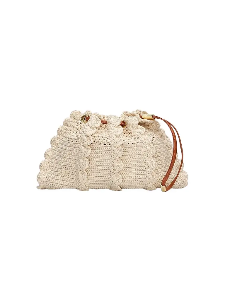 Ulla Johnson Women's Adria Small Crochet Crossbody Bag | Image 1 Ulla Johnson Women's Adria Small Crochet Crossbody Bag | Image 1