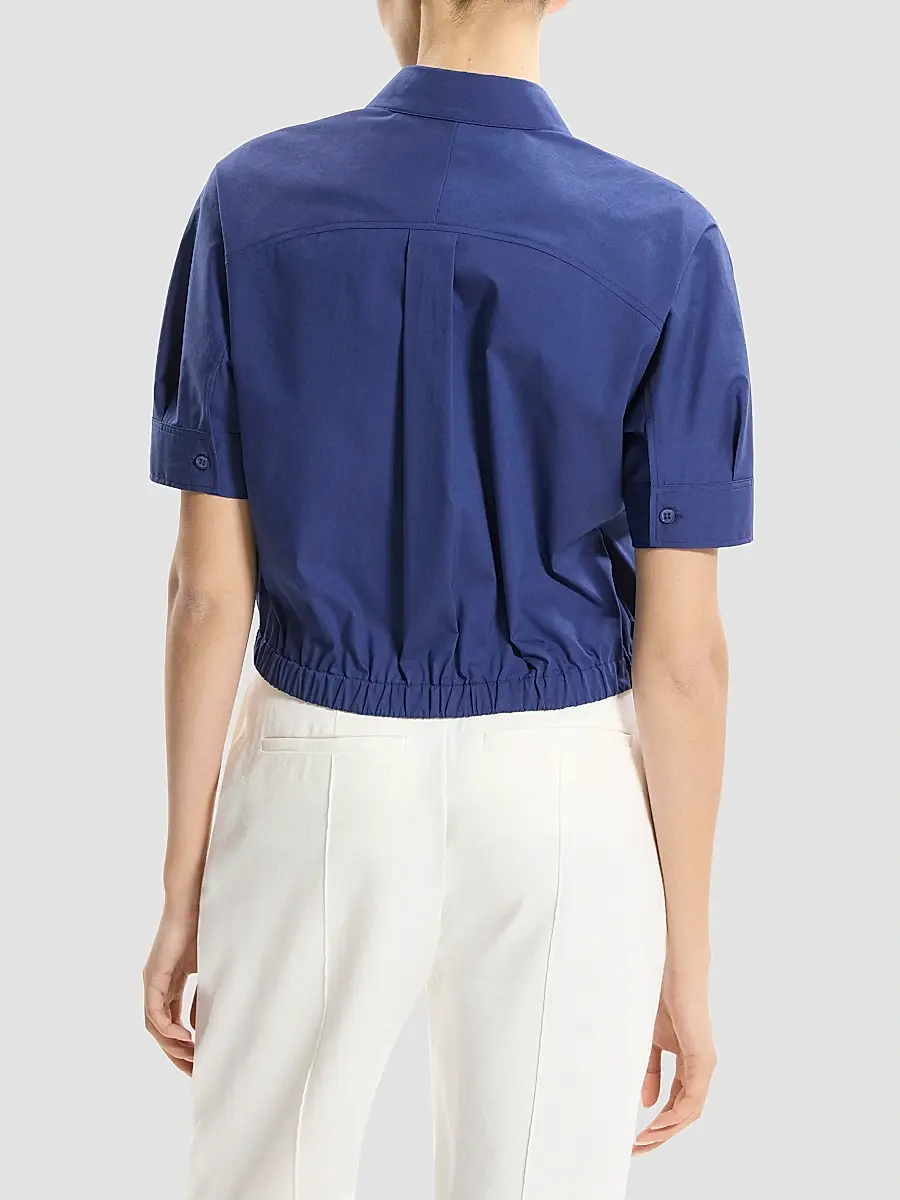Theory Women's Cotton Poplin Shirt | Thumbnail 3 Theory Women's Cotton Poplin Shirt | Thumbnail 3