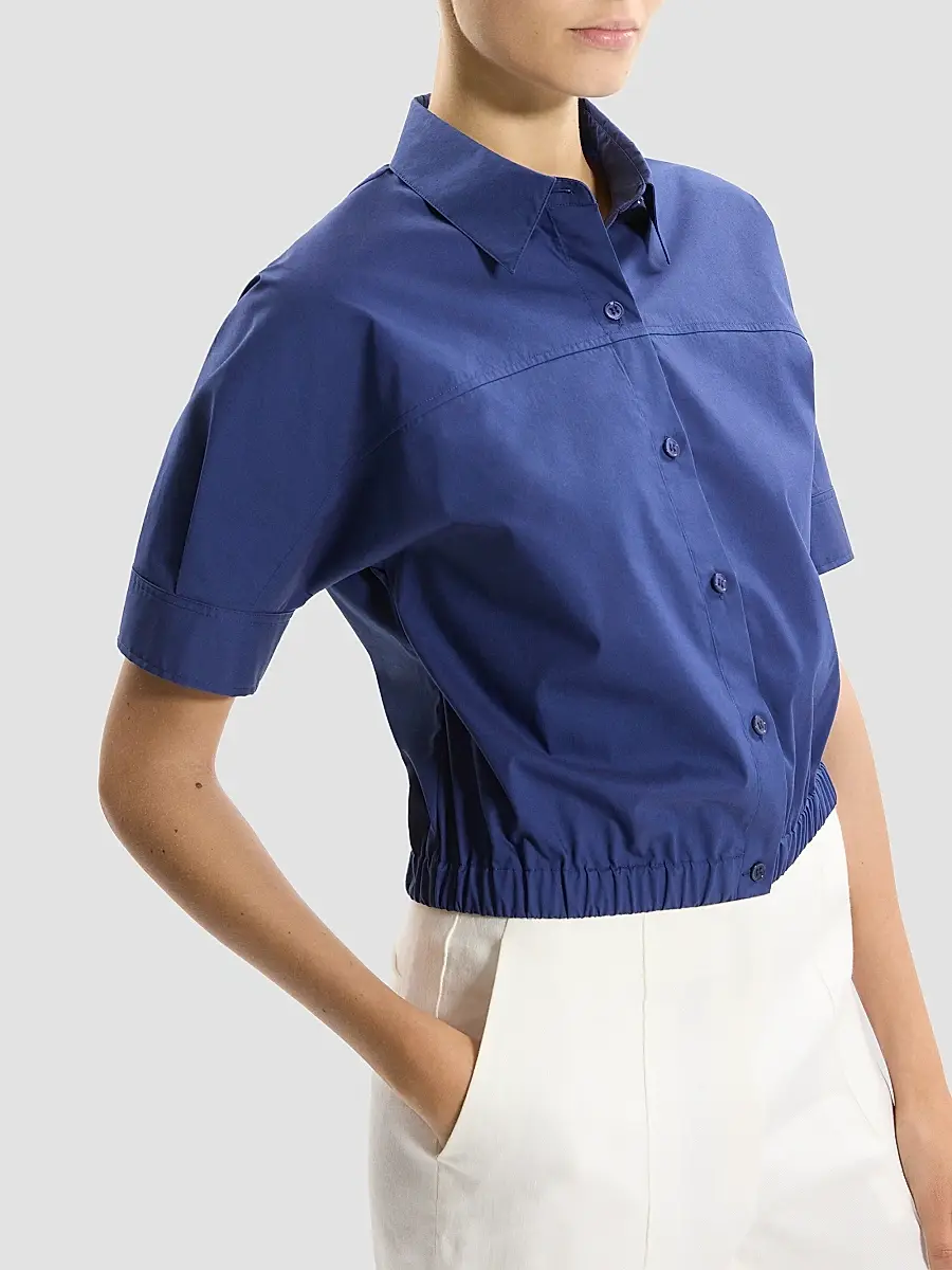 Theory Women's Cotton Poplin Shirt | Thumbnail 5 Theory Women's Cotton Poplin Shirt | Thumbnail 5