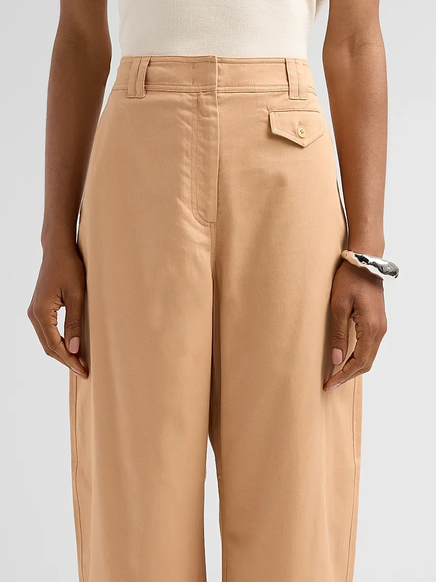 Ulla Johnson Women's Laure Barrel-Leg Trousers | Thumbnail 5 Ulla Johnson Women's Laure Barrel-Leg Trousers | Thumbnail 5