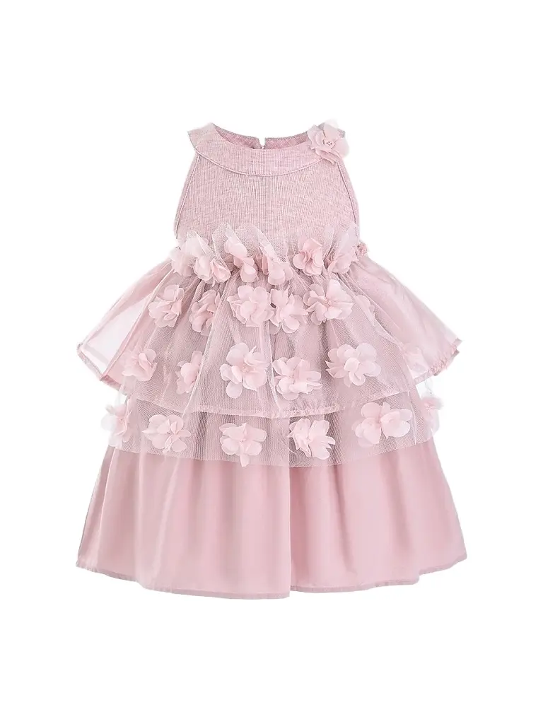 Mimi Tutu Baby Girl's & Little Girl's Veda Dress - Pink 36 Months | Image 1 Mimi Tutu Baby Girl's & Little Girl's Veda Dress - Pink 36 Months | Image 1