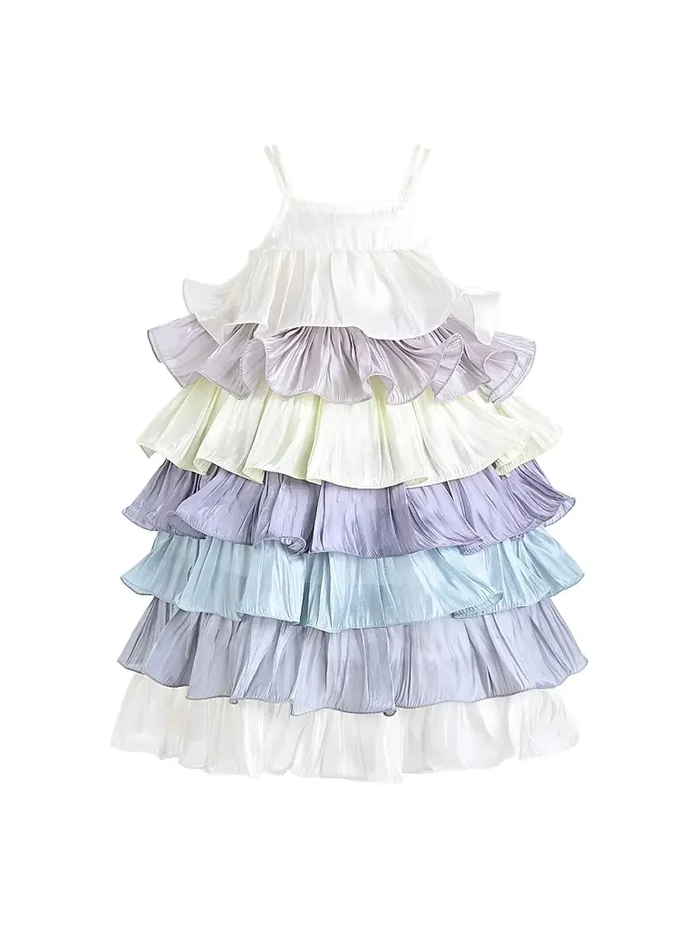 Mimi Tutu Little Girl's & Girl's Talia Dress - White | Image 1 Mimi Tutu Little Girl's & Girl's Talia Dress - White | Image 1