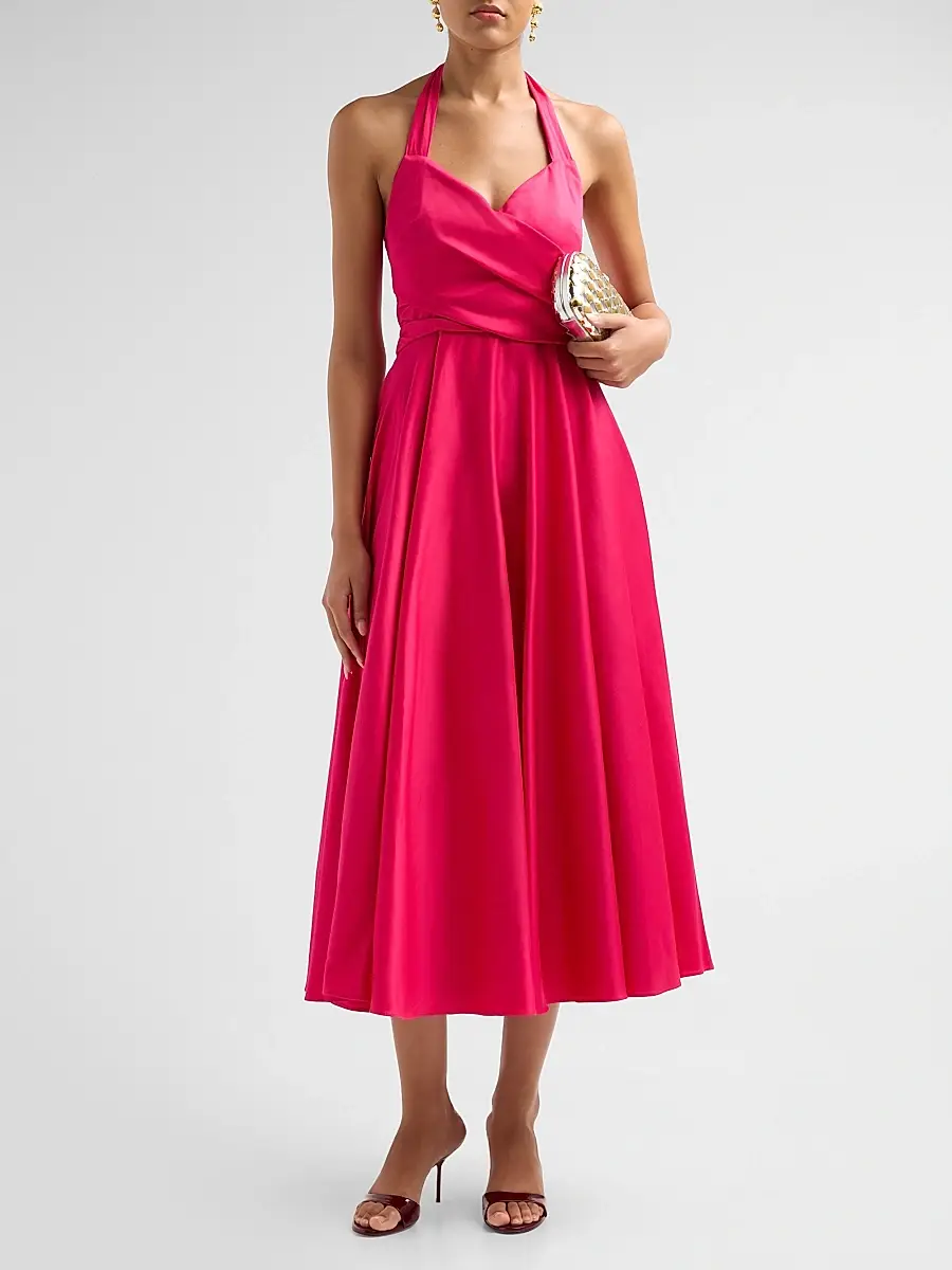 BLACK HALO Women's Noelle Midi Dress | Thumbnail 2 BLACK HALO Women's Noelle Midi Dress | Thumbnail 2