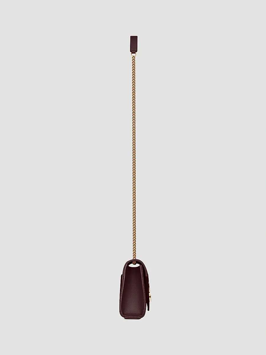 Saint Laurent Women's Envelope Crossbody Bag in Grain De Poudre Leather | Thumbnail 4 Saint Laurent Women's Envelope Crossbody Bag in Grain De Poudre Leather | Thumbnail 4