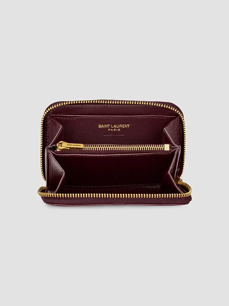 Saint Laurent Women's Cassandre Bijou Change Purse | Thumbnail 2 Saint Laurent Women's Cassandre Bijou Change Purse | Thumbnail 2