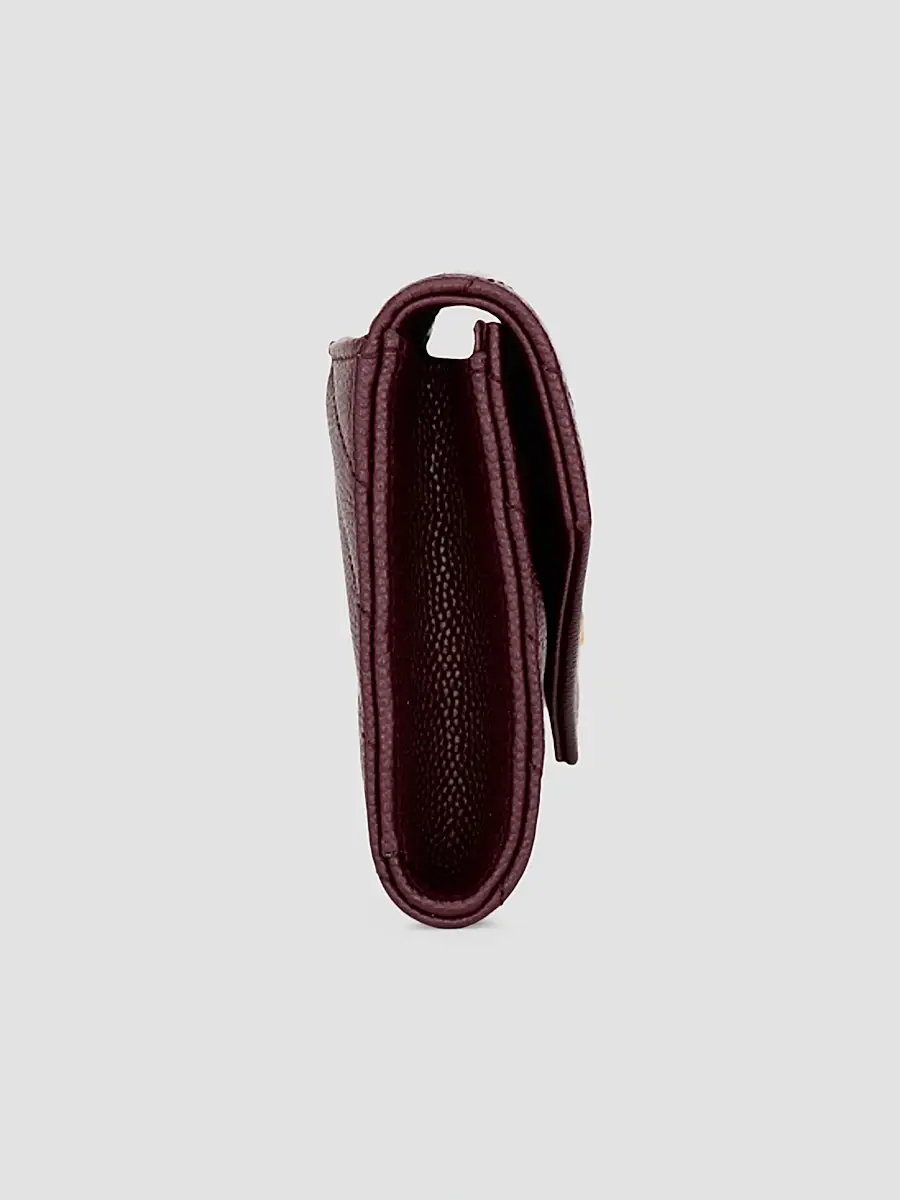 Saint Laurent Women's Cassandre Wallet in Grain De Poudre Leather | Thumbnail 4 Saint Laurent Women's Cassandre Wallet in Grain De Poudre Leather | Thumbnail 4