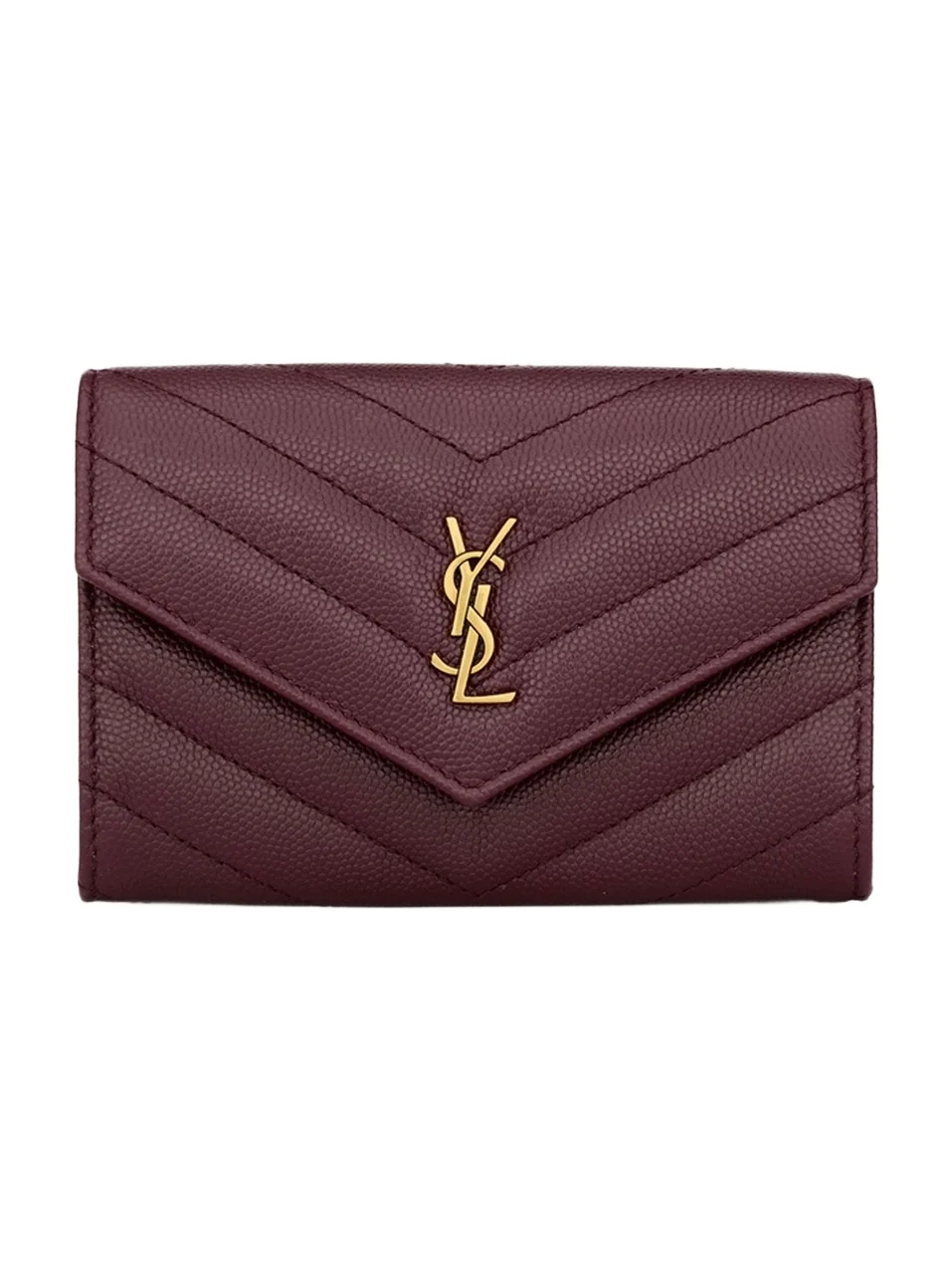 Women's Cassandre Wallet in Grain De Poudre Leather Women's Cassandre Wallet in Grain De Poudre Leather