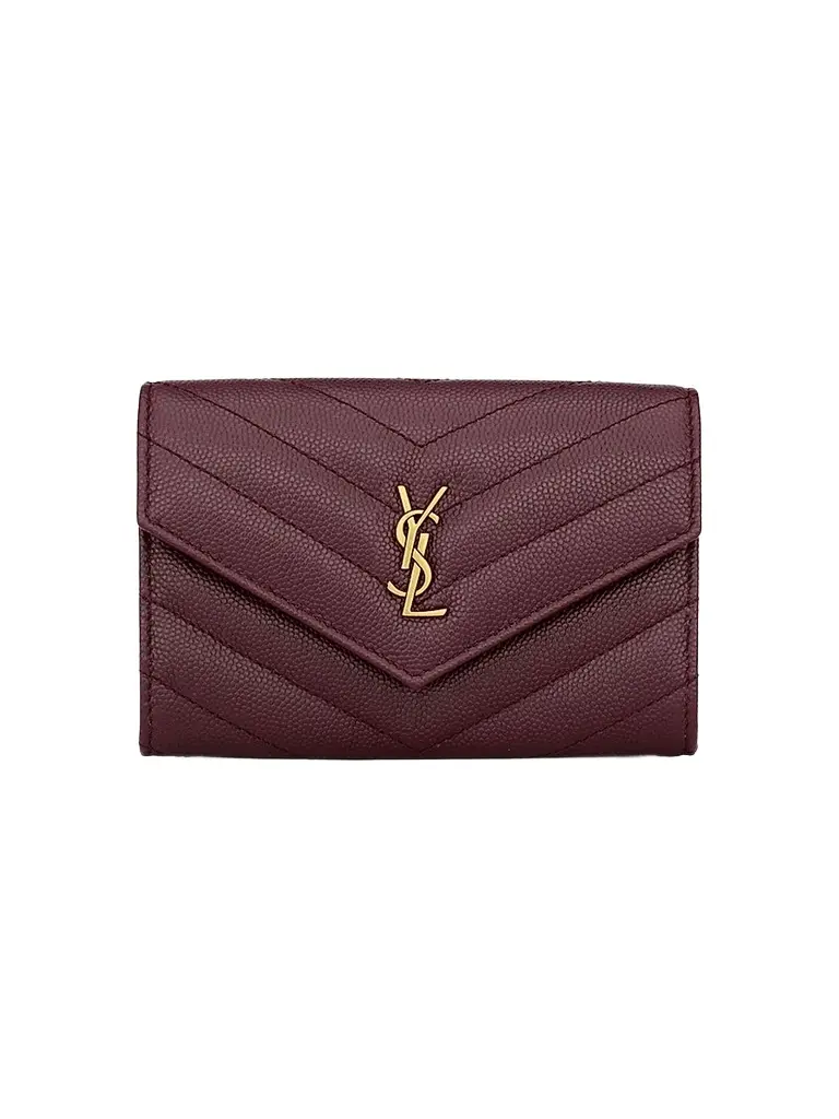 Women's Cassandre Wallet in Grain De Poudre Leather