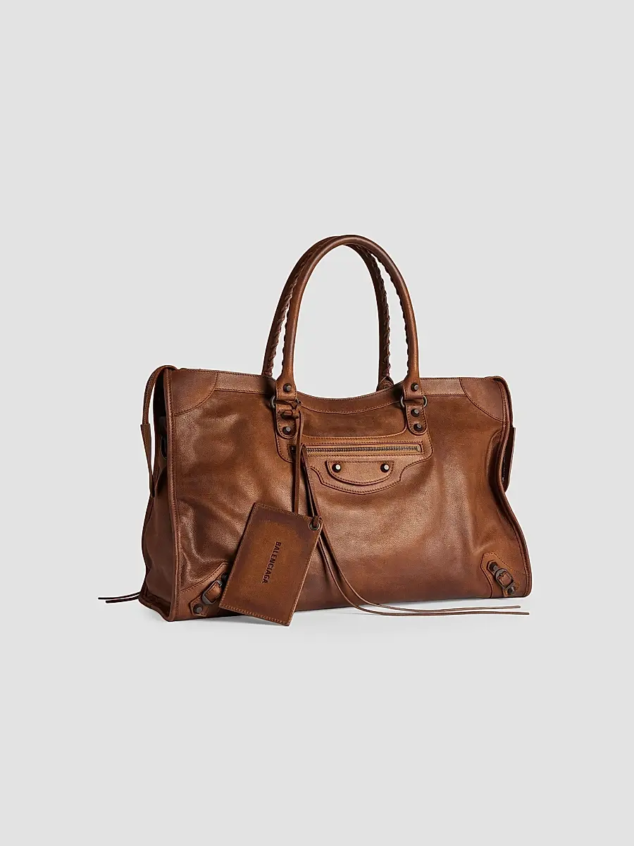 Balenciaga Men's Le City Large Tote Bag | Thumbnail 2 Balenciaga Men's Le City Large Tote Bag | Thumbnail 2
