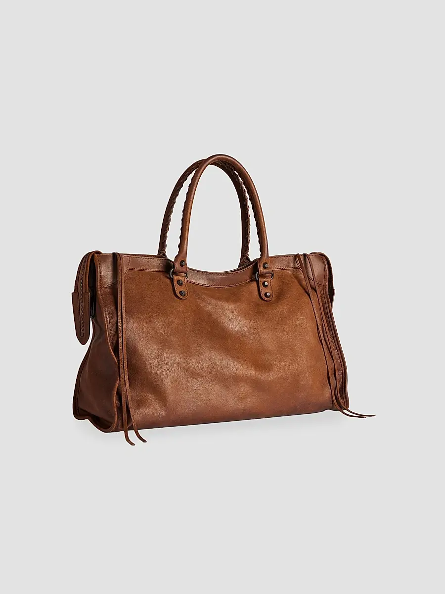 Balenciaga Men's Le City Large Tote Bag | Thumbnail 3 Balenciaga Men's Le City Large Tote Bag | Thumbnail 3