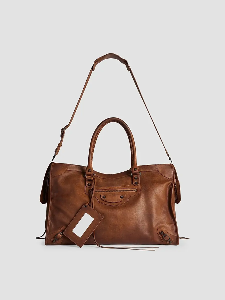 Balenciaga Men's Le City Large Tote Bag | Thumbnail 4 Balenciaga Men's Le City Large Tote Bag | Thumbnail 4