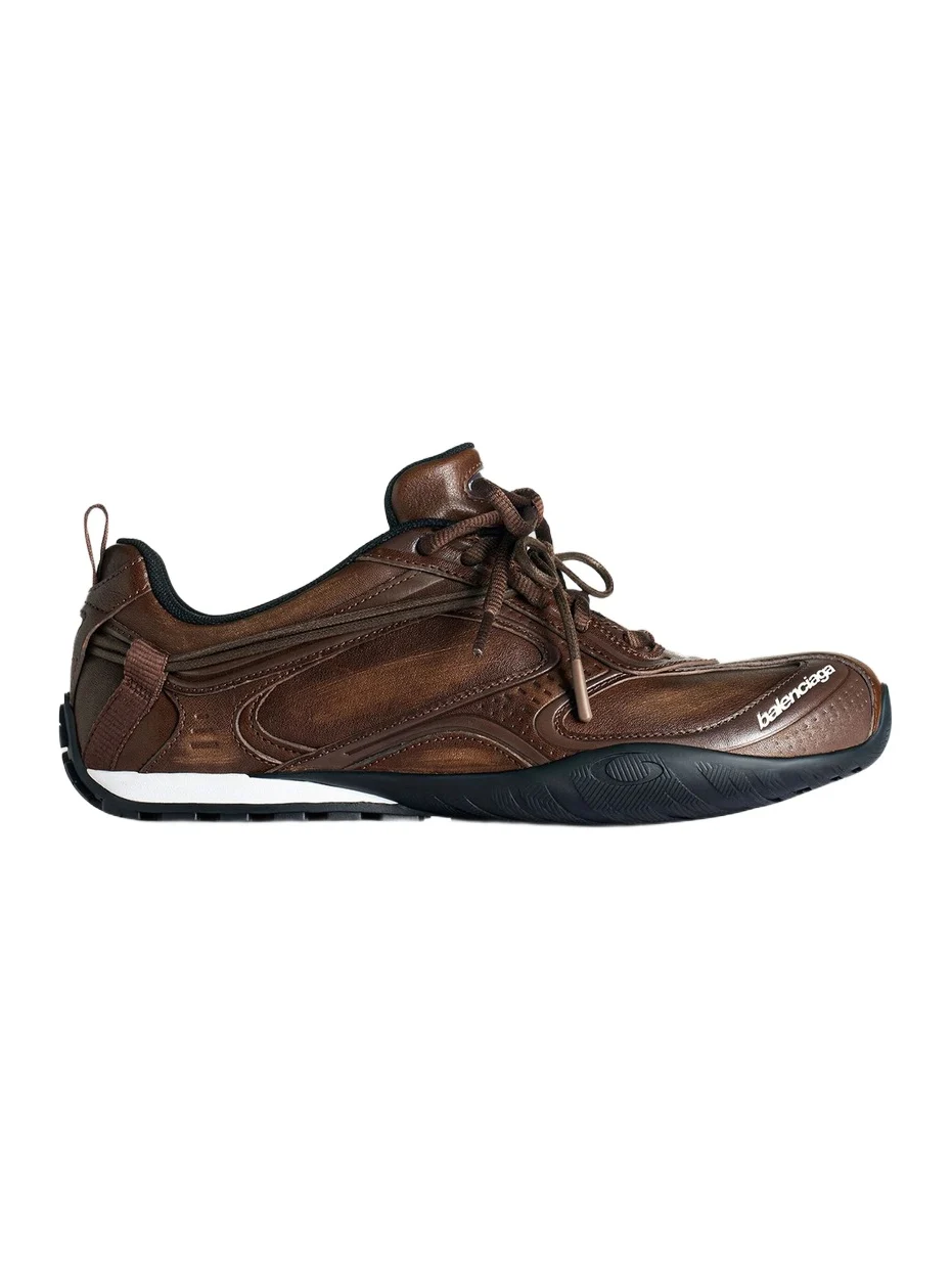Balenciaga Men's Radar Leather Sneakers
