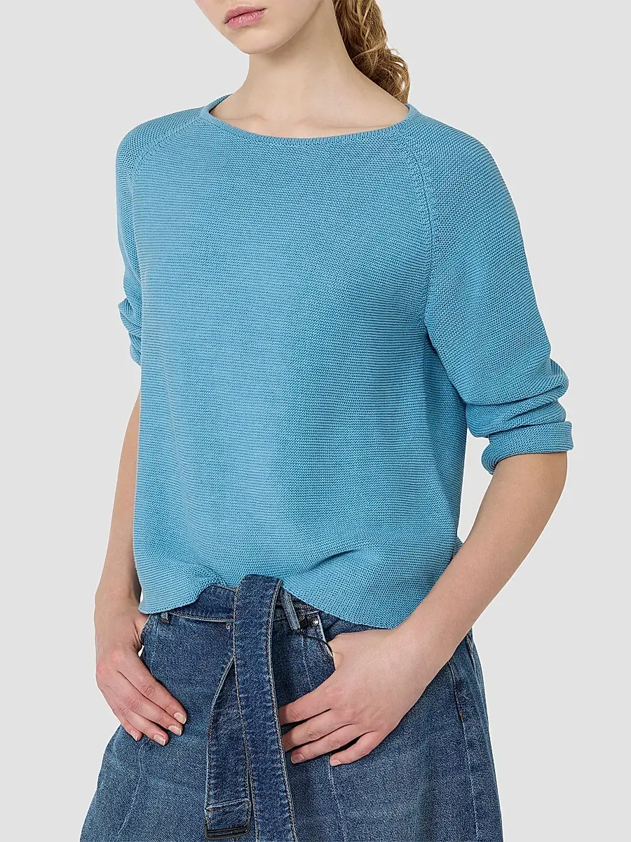 Weekend Max Mara Women's Cotton Yarn Sweater | Thumbnail 4 Weekend Max Mara Women's Cotton Yarn Sweater | Thumbnail 4
