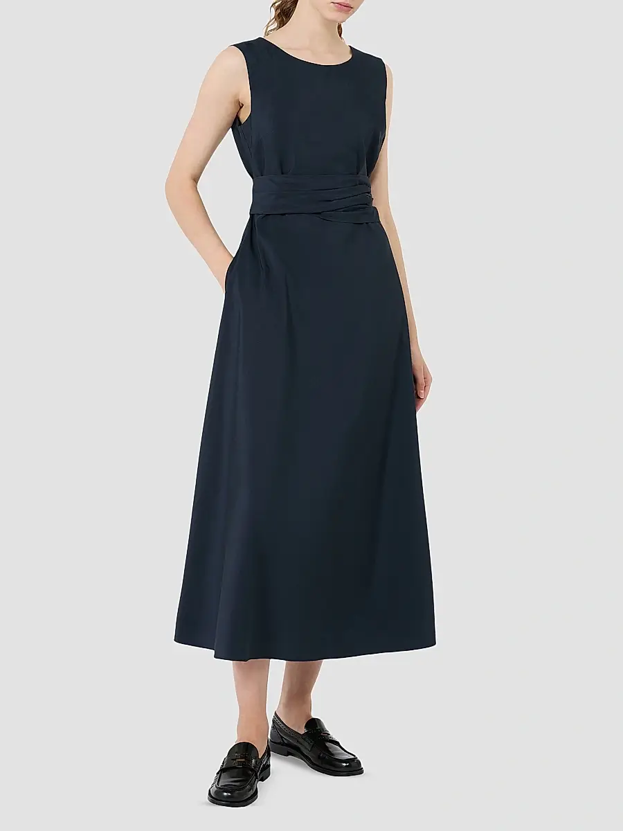 Weekend Max Mara Women's Flared Taffeta Dress | Thumbnail 4 Weekend Max Mara Women's Flared Taffeta Dress | Thumbnail 4