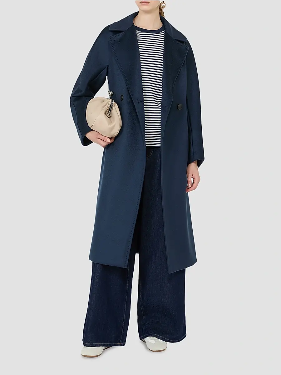 Weekend Max Mara Women's Double Breasted Wool Coat | Thumbnail 2
