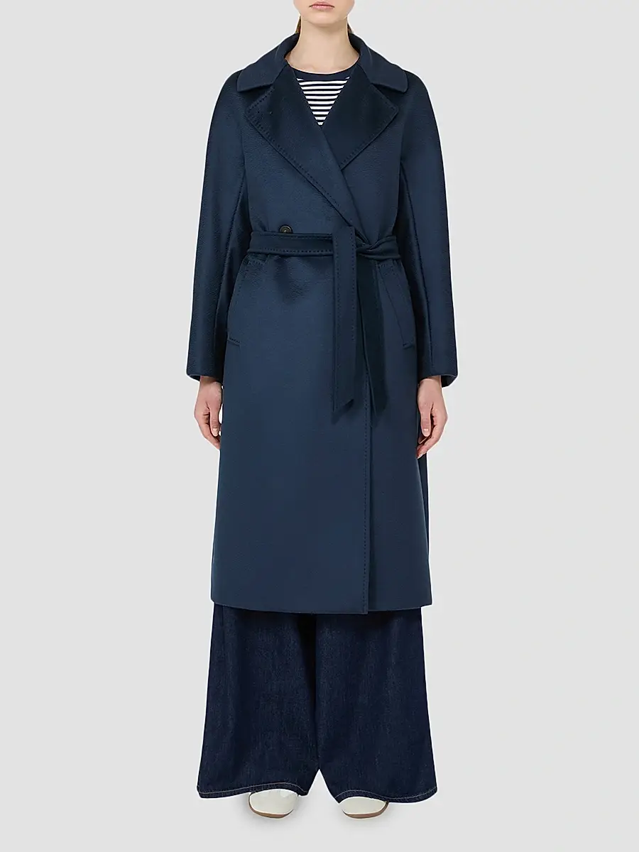 Weekend Max Mara Women's Double Breasted Wool Coat | Thumbnail 3