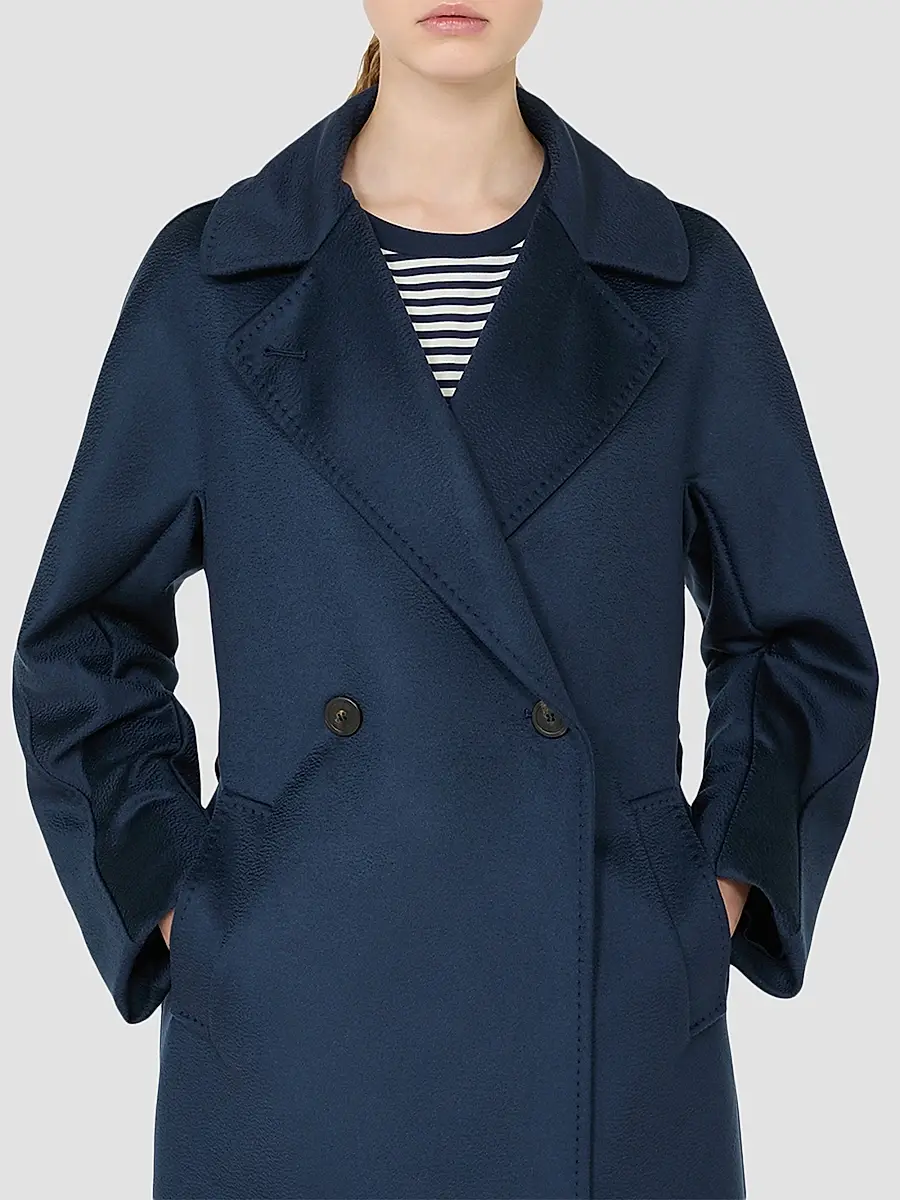 Weekend Max Mara Women's Double Breasted Wool Coat | Thumbnail 5