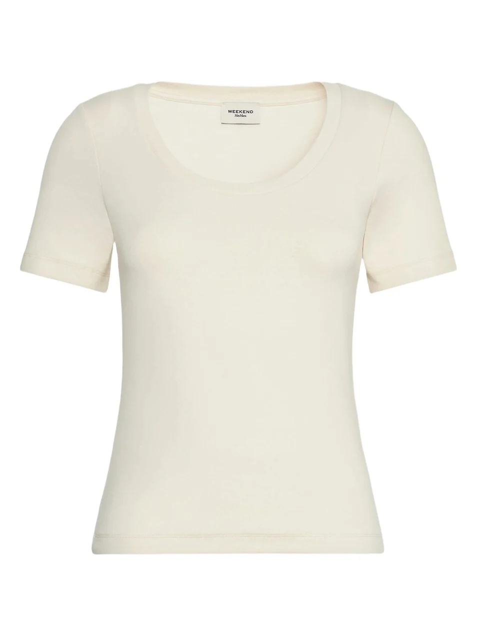Women's Fine Rib Knit Jersey T-Shirt Women's Fine Rib Knit Jersey T-Shirt