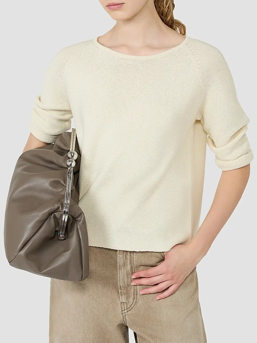 Weekend Max Mara Women's Cotton Yarn Sweater | Thumbnail 5