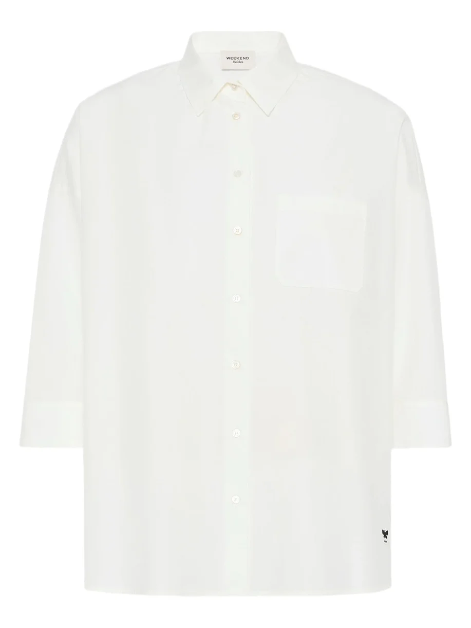 Women's Boxy Cotton Poplin Shirt