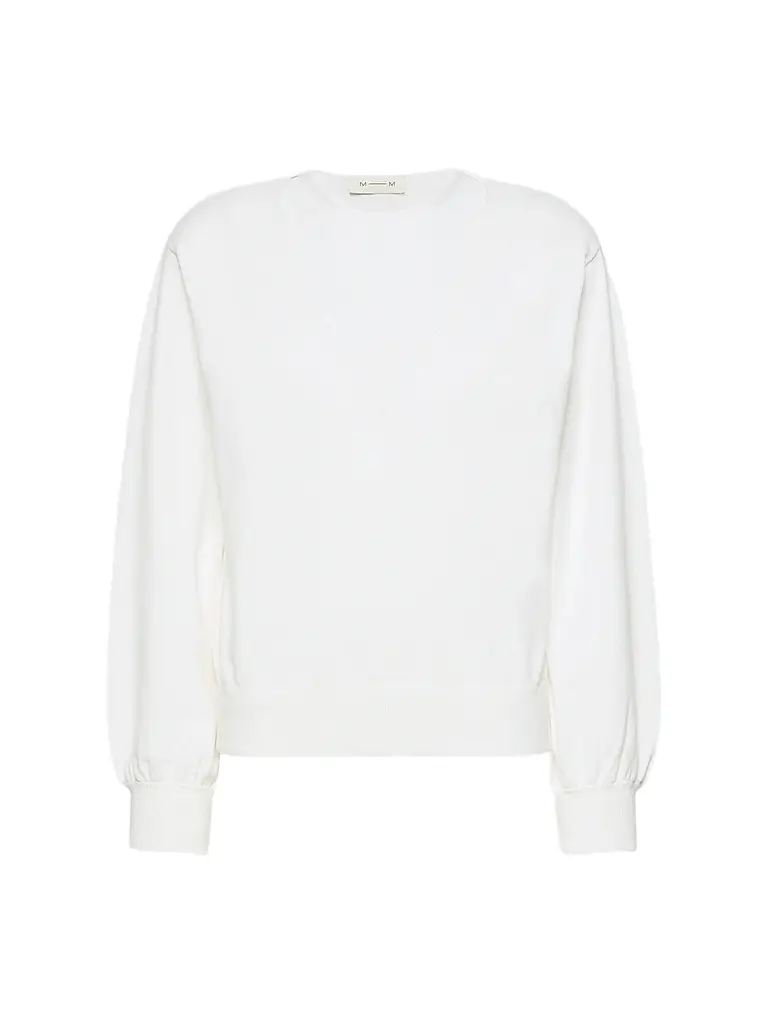MM Max Mara Women's Viscose Yarn Sweater - White | Image 1 MM Max Mara Women's Viscose Yarn Sweater - White | Image 1