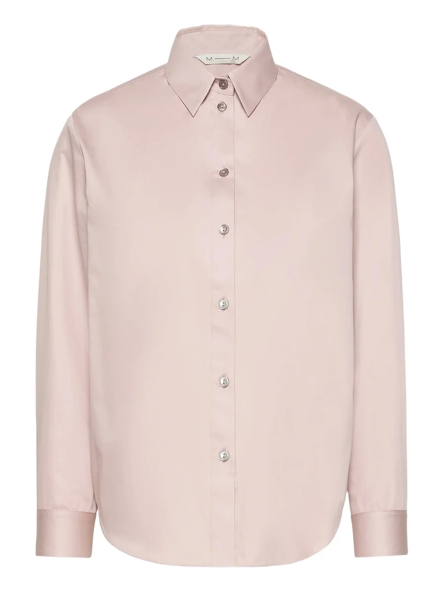 MM Max Mara Women's Cotton Satin Shirt