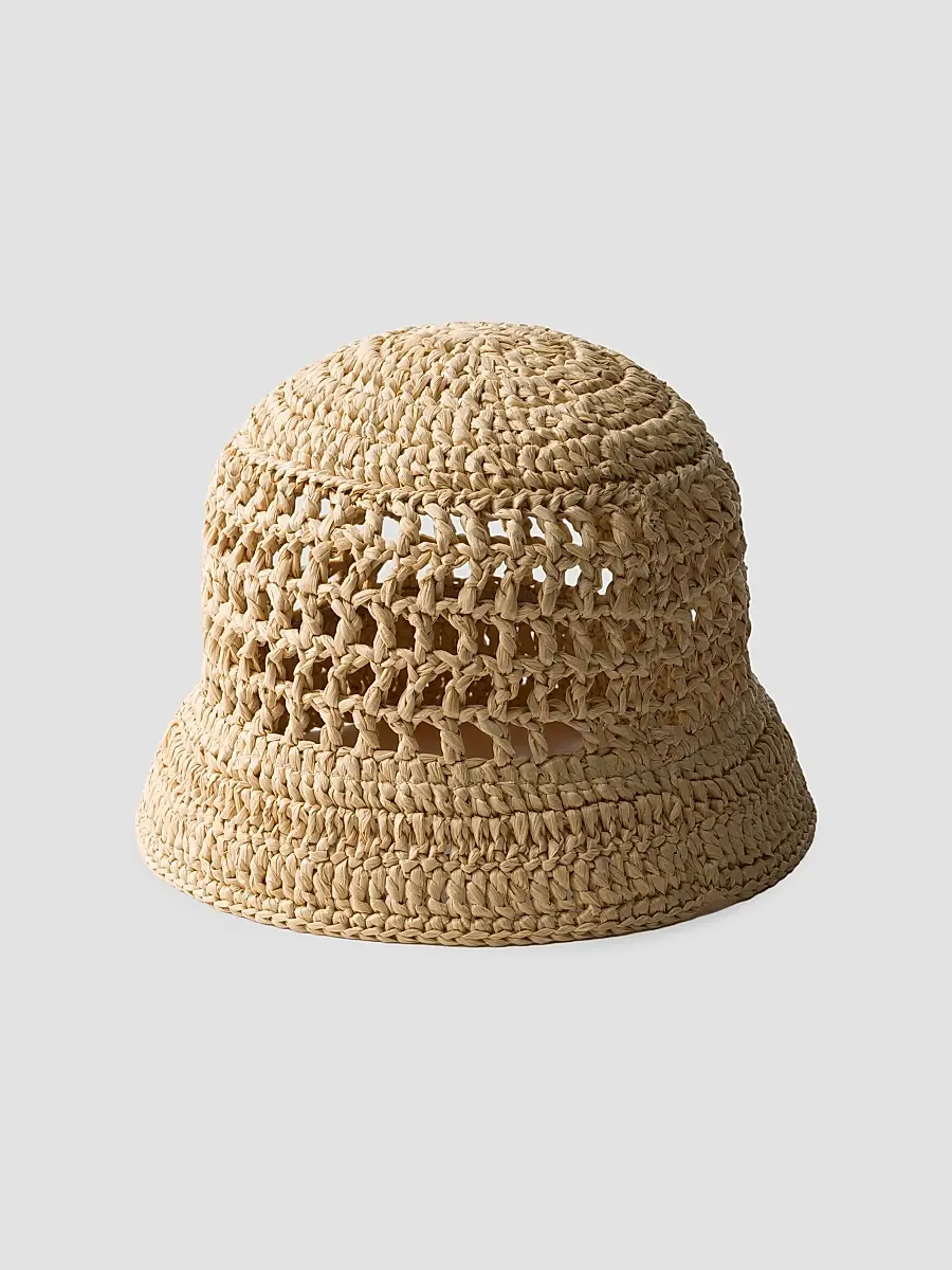 Prada Women's Crochet Bucket Hat | Thumbnail 2
