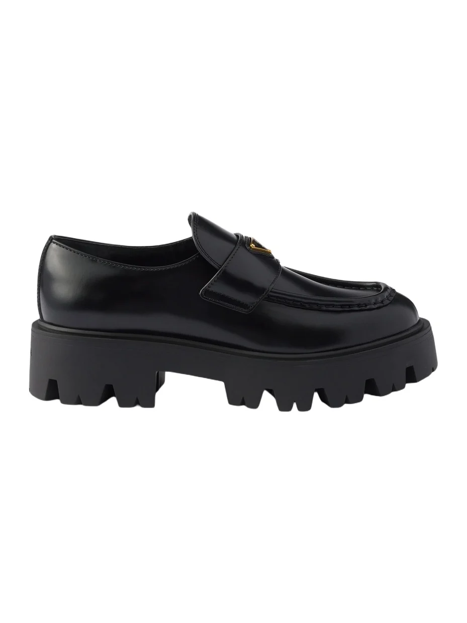 Women's Brushed Leather Loafers Women's Brushed Leather Loafers