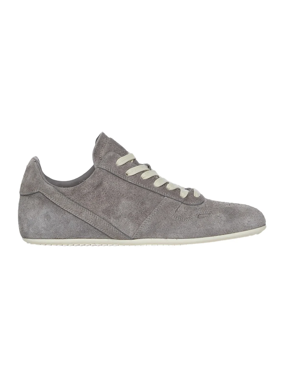 Rick Owens Men's Suede Low-Top Sneakers
