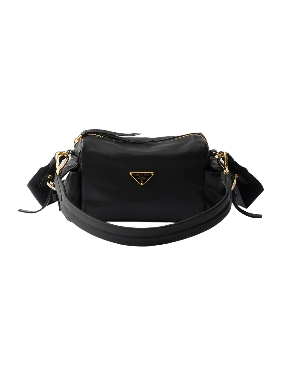 Women's Explore Small Nappa Leather Shoulder Bag