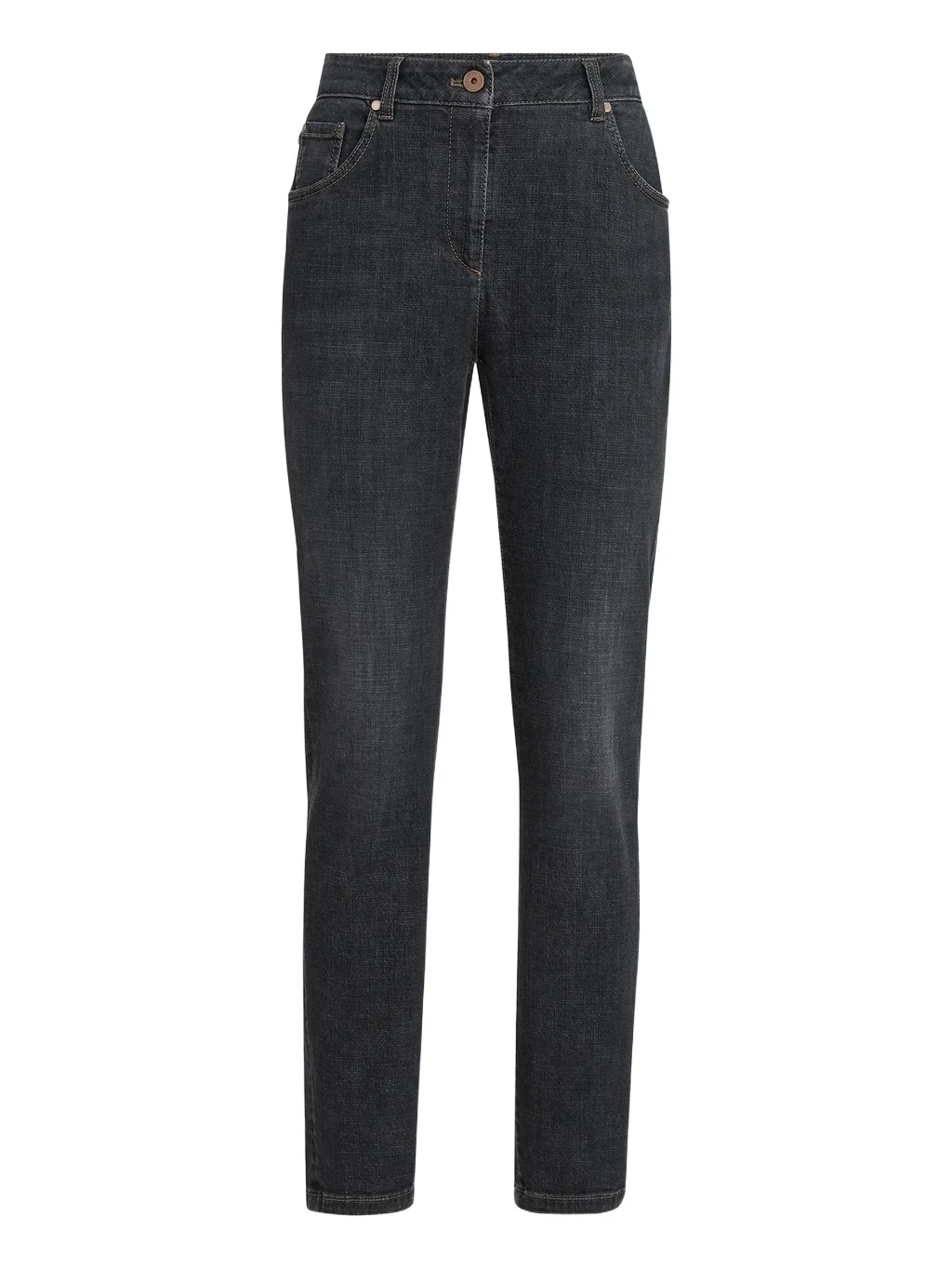 Brunello Cucinelli Women's Stretch Denim Slim Five-Pocket Jeans