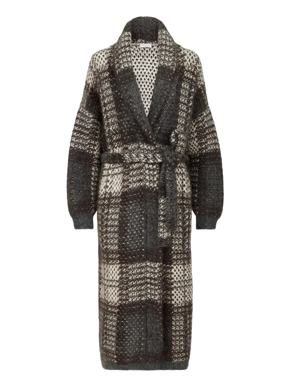Women's Dazzling Tartan Double Knit Coat Women's Dazzling Tartan Double Knit Coat