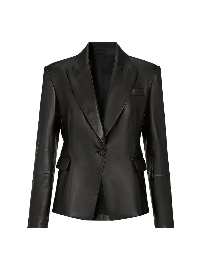 Brunello Cucinelli Women's Nappa Leather Blazer