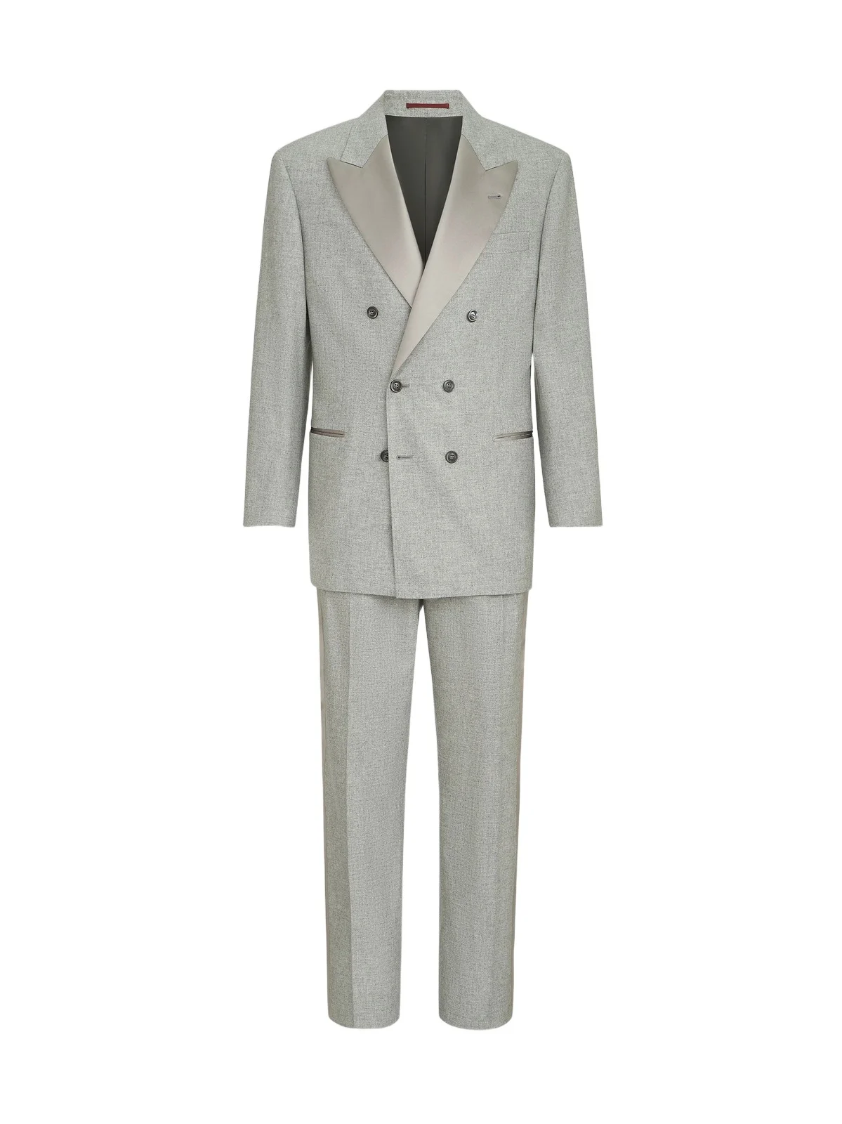 Brunello Cucinelli Men's Cashmere and Silk Lightweight Flannel Tuxedo