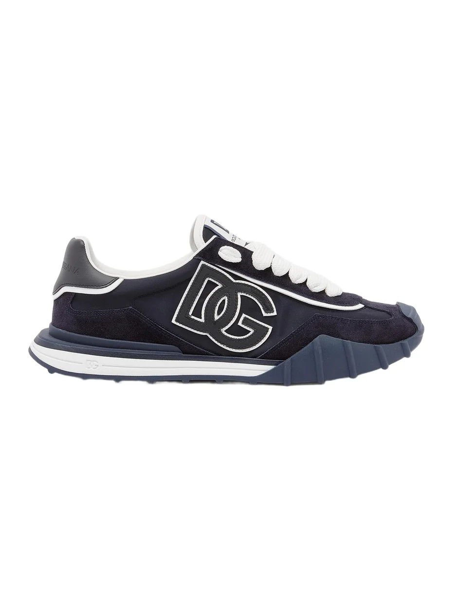 Dolce & Gabbana Men's New NY Leather-Blend Low-Top Sneakers