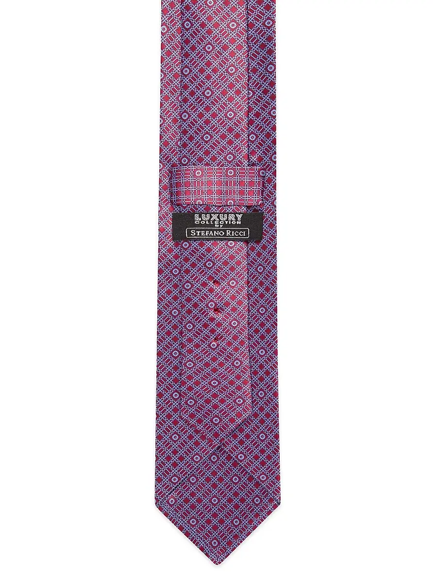 Stefano Ricci Men's Handmade Luxury Silk Tie | Thumbnail 3 Stefano Ricci Men's Handmade Luxury Silk Tie | Thumbnail 3