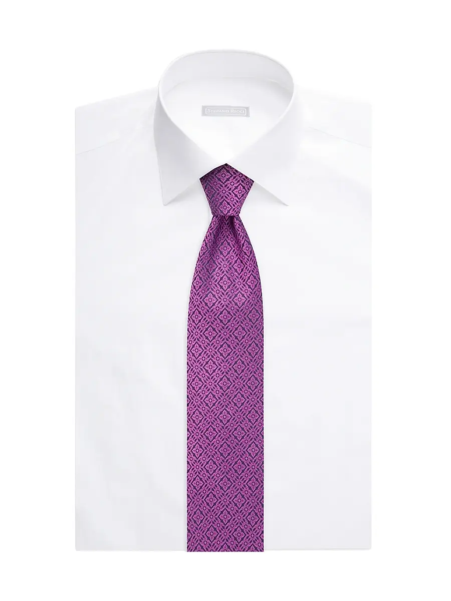 Stefano Ricci Men's Handmade Luxury Silk Tie | Thumbnail 2 Stefano Ricci Men's Handmade Luxury Silk Tie | Thumbnail 2