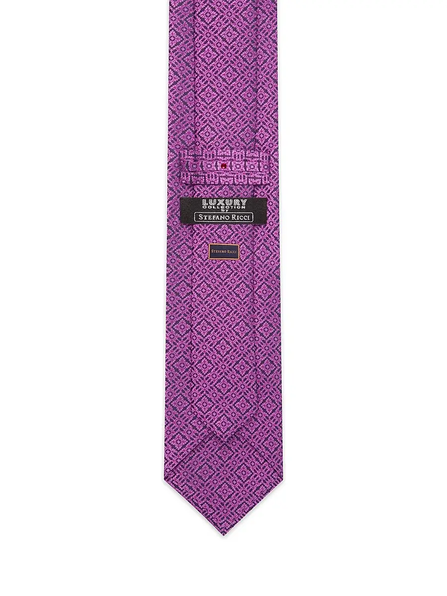 Stefano Ricci Men's Handmade Luxury Silk Tie | Thumbnail 3 Stefano Ricci Men's Handmade Luxury Silk Tie | Thumbnail 3