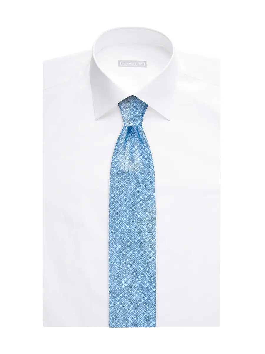 Stefano Ricci Men's Handmade Luxury Silk Tie | Thumbnail 2 Stefano Ricci Men's Handmade Luxury Silk Tie | Thumbnail 2
