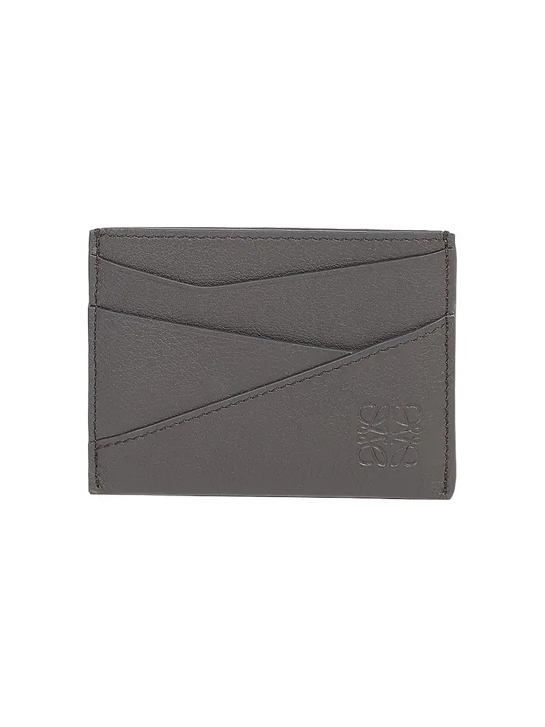 Loewe Men's Puzzle Edge Leather Card Case