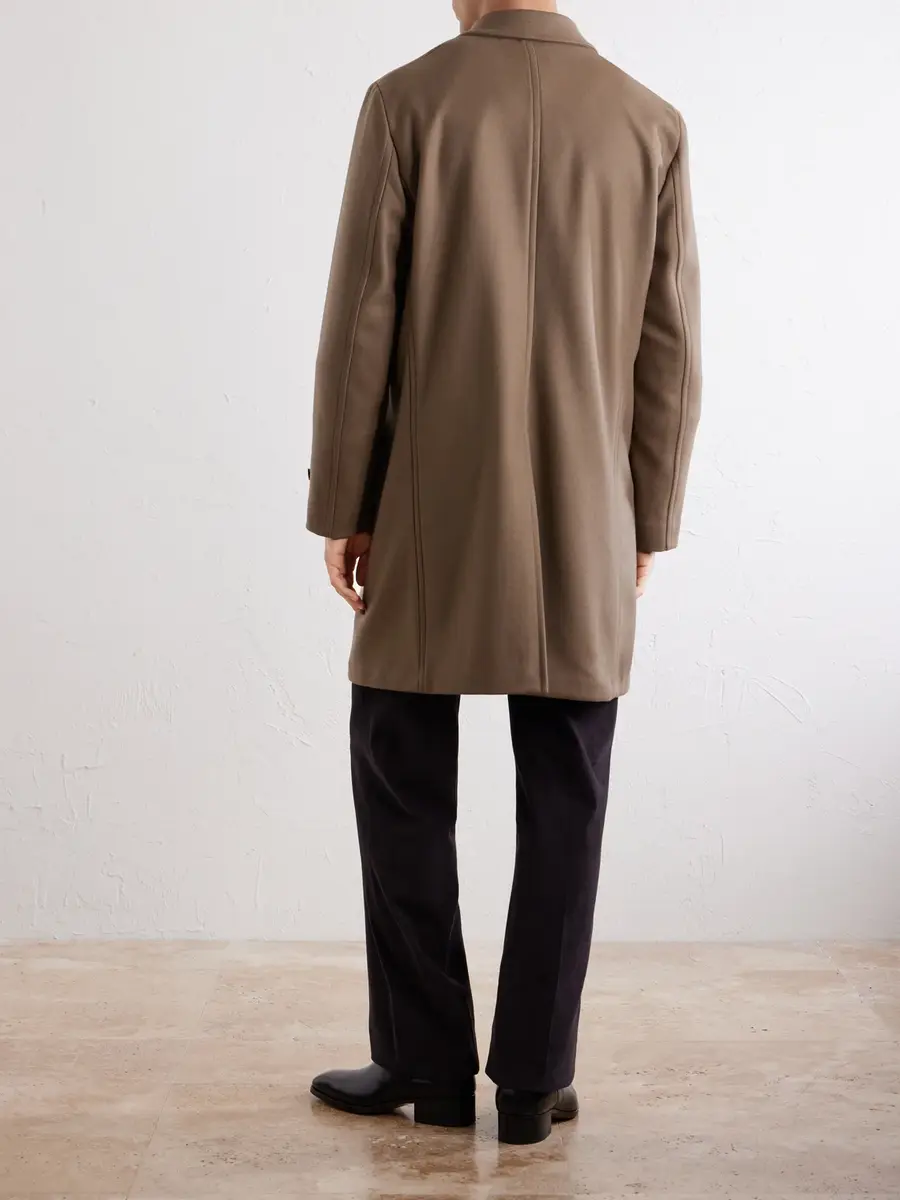 Boglioli Wool-Blend Felt Coat - Men | Thumbnail 4
