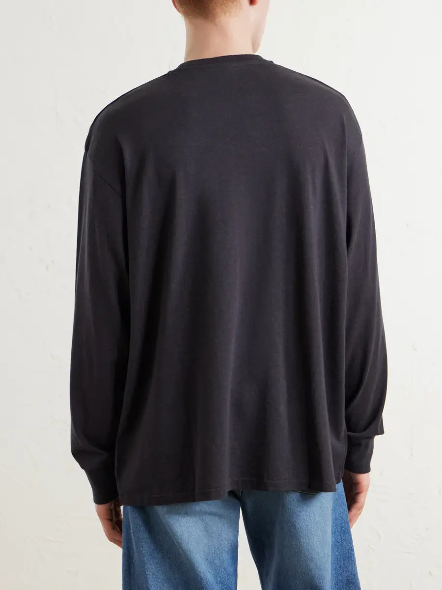 A.PRESSE Cotton and Cashmere-Blend T-Shirt - Men | Thumbnail 4