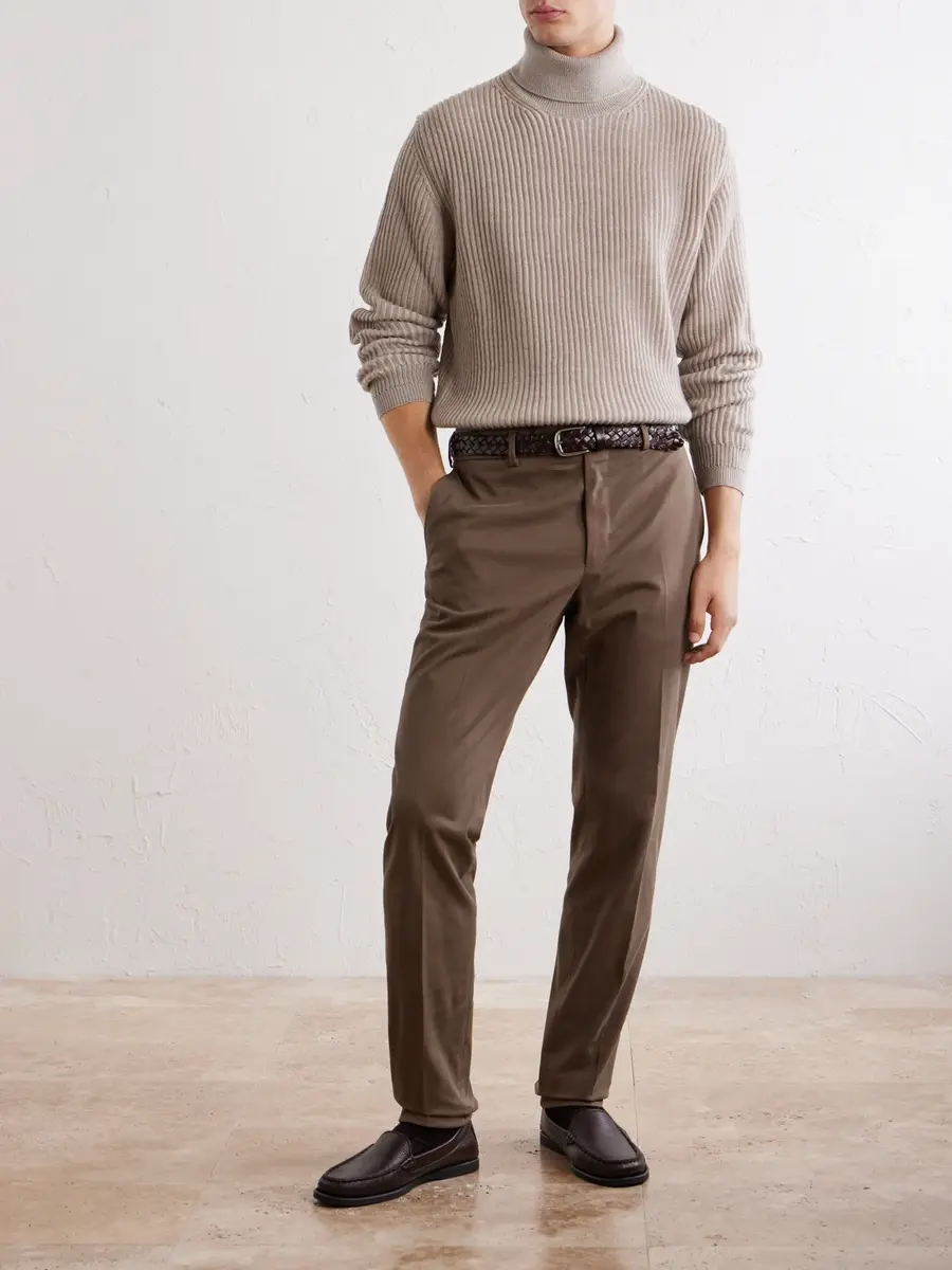 Slowear Incotex Tapered Stretch-Cotton Gabardine Suit Trousers - Men | Thumbnail 2 Slowear Incotex Tapered Stretch-Cotton Gabardine Suit Trousers - Men | Thumbnail 2