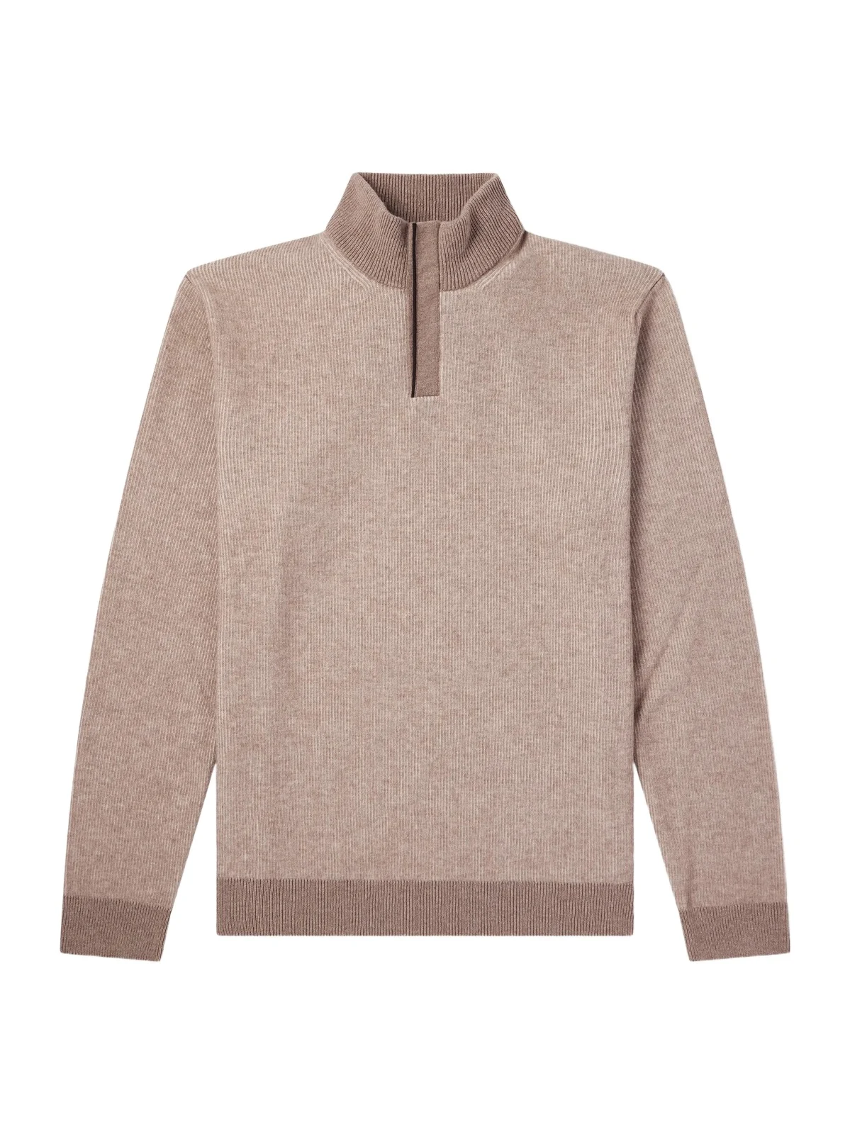 Zanone Virgin Wool Half-Zip Sweater - Men Zanone Virgin Wool Half-Zip Sweater - Men
