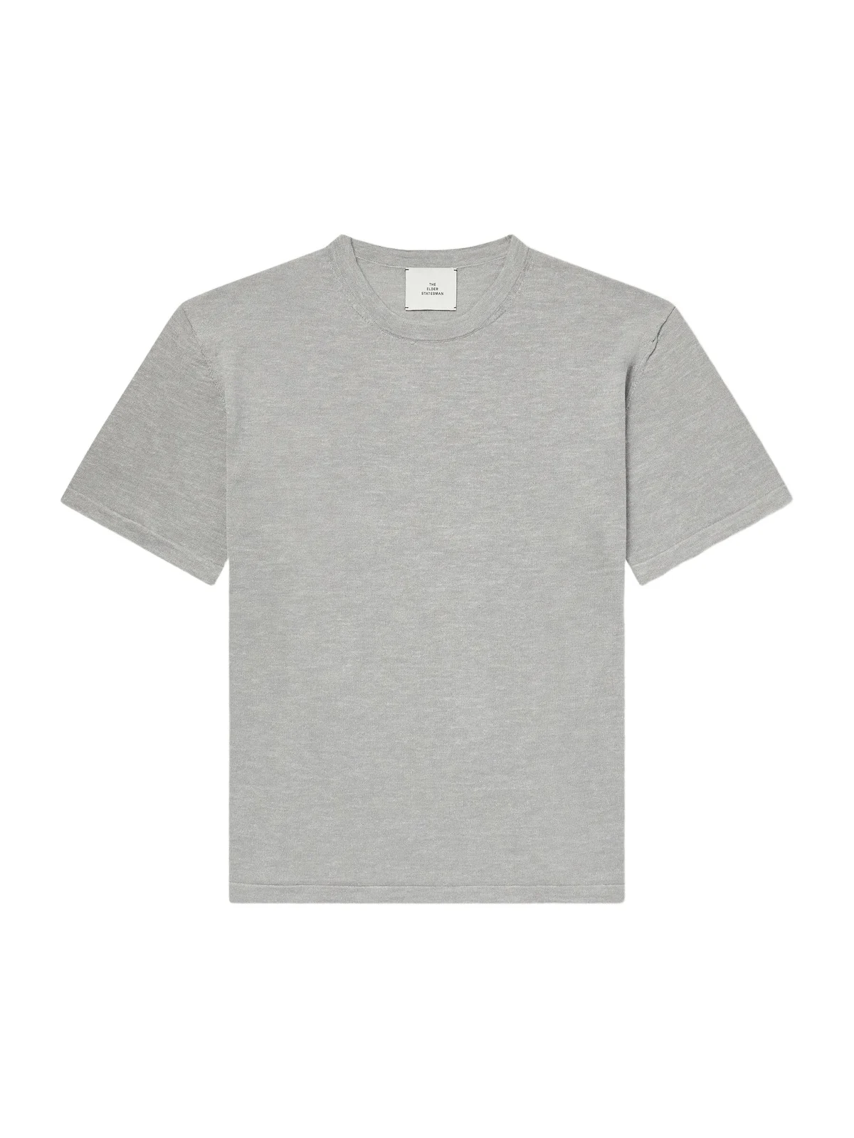 Lenny Ribbed Wool, Silk and Linen-Blend T-Shirt - Men Lenny Ribbed Wool, Silk and Linen-Blend T-Shirt - Men